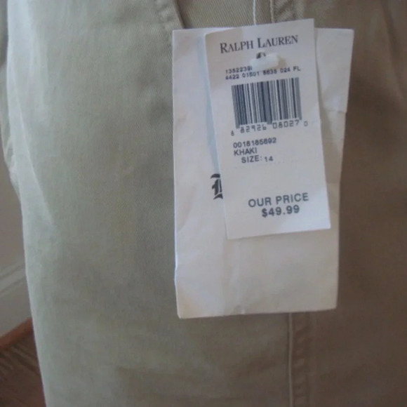 NWT RALPH LAUREN SPORT Khaki Skirt Size 14 - Picture 7 of 8